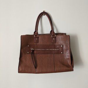 BN Aldo Brown Pleather Laptop Bag